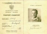Fałszywy paszport Budapeszt 22XI1939