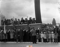 Trybuna honorowa - 1961;  *Official parade stand - 1961  **93656<br />