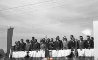 Trybuna honorowa - 1966;  *Official parade stand - 1966  **93698<br />