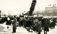  Wilno- Jarmark 4-go marca 1933 św. Kazimierza ; *Vilnius – St Kazimierz Market on 4th March in 1933<br />Dofinansowano ze srodków Ministerstwa Kultury i Dziedzictwa Narodowego i Starostwa Powiatowego w Bialymstoku.<br />