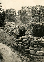  Ruiny zamku  ; *The castle ruins<br />Dofinansowano ze srodków Ministerstwa Kultury i Dziedzictwa Narodowego i Starostwa Powiatowego w Bialymstoku.<br />