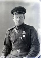  Żołnierz Armii Czerwonej ; A soldier of the Red Army<br />Dofinansowano ze srodków Ministerstwa Kultury i Dziedzictwa Narodowego i Starostwa Powiatowego w Bialymstoku.<br />