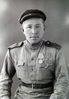  Szeregowiec Armii Czerwonej ; A private soldier of The Red Army<br />Dofinansowano ze srodków Ministerstwa Kultury i Dziedzictwa Narodowego i Starostwa Powiatowego w Bialymstoku.<br />