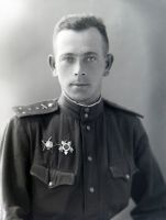  Oficer Armii Czerwonej ; An officer of The Red Army<br />Dofinansowano ze srodków Ministerstwa Kultury i Dziedzictwa Narodowego i Starostwa Powiatowego w Bialymstoku.<br />