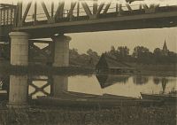 <p>Most na Narwi koło Uhowa ; A bridge over the Narew near Uhowo</p>
