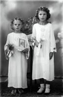 Pamiątka I Komunii. Ok. 1950 rok *First Communion Memento. Ca. 1950