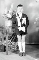 Pamiątka I Komunii- chłopiec. Ok. 1960 rok *First Communion Memento-boy. Ca. 1960