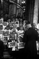 I Komunia w Uhowie. Ok. 1942 rok *Communion in Uhowo. Ca. 1942