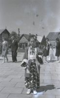  Strojna dziewczynka ; *A girl wearing a traditional outfit<br />Dofinansowano ze srodków Ministerstwa Kultury i Dziedzictwa Narodowego i Starostwa Powiatowego w Bialymstoku.<br />