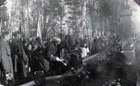  Grób Nieznanego Żołnierza w Łapach  ; *The Tomb of the Unknown Soldiers in Łapy<br />Dofinansowano ze srodków Ministerstwa Kultury i Dziedzictwa Narodowego i Starostwa Powiatowego w Bialymstoku.<br />