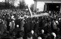 Misje w Łapach - krzyż. 1947 rok *Missions in Łapy - crucifix. 1947