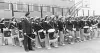 Koncert na zakończenie roku szkolnego. 1977 rok. Fot. Józef Falkowski. Zbiory własne