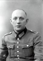 Policjant niemiecki. Ok. 1943 rok
A German policeman. Circa 1943.