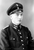   Niemiecki kolejarz. Ok. 1943 rok, German railroad man ca 1943
