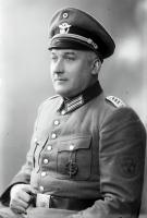   Oficer policji niemieckiej. 1943 rok, German police officer ca 1943