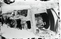 Katastrofa kolejowa w Baciutach. 1931 rok
A rail crash in Baciuty. 1931.