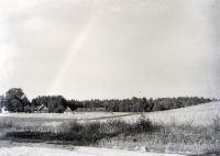  Tęcza nad Korkożyszkami ; The rainbow over Korkożyszki<br />Dofinansowano ze srodków Ministerstwa Kultury i Dziedzictwa Narodowego i Starostwa Powiatowego w Bialymstoku.<br />