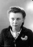   Dziewczyna z Łap. Ok. 1945 rok, Girl from Łapy ca 1945