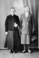 Dwie kobiety. Ok. 1945 rok *Two women. Ca. 1945