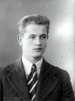  Kawaler z Łap. Ok. 1950 rok, A bachelor from Lapy. Circa 1950.