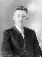   Kawaler z Łap. Ok. 1950 rok, young man from Łapy ca 1950