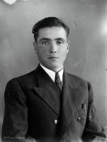    Kawaler z Łap. Ok. 1943 rok, young man from Łapy ca 1943