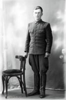  Kawaler w uniformie. Ok. 1944 rok, young man wearing a uniform ca 1944