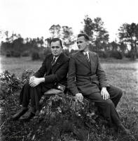 Władysław Piotrowski i Mieczysław Plichta. Ok. 1938 rok. *Władysław Piotrowski i Mieczysław Plichta. ca. 1938