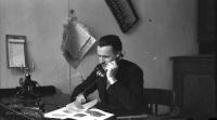 Władysław Piotrowski w pracy. 1939 rok *Władysław Piotrowski at work. 1939