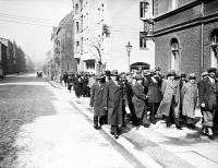 Łapscy kolejarze w Białymstoku? Ok. 1935 rok. *Łapscy railwaymen in Bialystok? Ca 1935