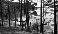 Jezioro na Mazurach. Ok. 1955 rok *Lake to Mazury. Ca. 1955