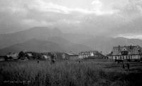 Panorama Tatr. Ok. 1935 rok *Panorama from  Tatras. Ca. 1935