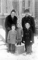  Rodzina niemiecka. Ok. 1943 rok, German family ca 1943