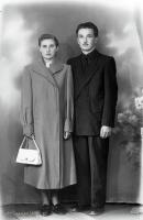 Małżeństwo. Ok. 1950 rok *Married couple . Ca. 1950