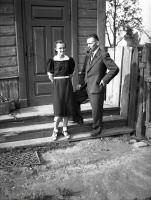 <p>Irena Kulesza z ojcem. Ok. 1938 rok.</p>
