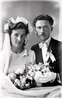   Pamiątka ślubu. Ok. 1943 rok, Wedding memento ca 1943
