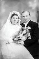   Pamiątka ślubu. Ok. 1943 rok, wedding memento ca 1943
