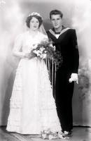 <p>Ślub marynarza.  Ok. 1955 rok,</p>

<p>sailor's wedding ca 1955</p>
