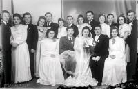Pamiątka ślubu. 1955 rok *Wedding memento. 1955