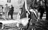 Poczet sztandarowy- 1 *Standard-bearer- 1<br />Dofinansowano ze środków Ministra Kultury i Dziedzictwa Narodowego, Gminy Sokoły, Starostwa Powiatowego w Białymstoku i Urzędu Marszałkowskiego Województwa Podlaskiego w Białymstoku 2015 r.<br />