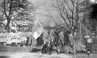 Dzień Zwycięstwa *Victory Day<br />Dofinansowano ze środków Ministra Kultury i Dziedzictwa Narodowego, Gminy Sokoły, Starostwa Powiatowego w Białymstoku i Urzędu Marszałkowskiego Województwa Podlaskiego w Białymstoku 2015 r.<br />