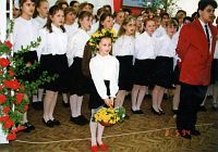 Otwarcie nowej szkoły *New school opening<br />Dofinansowano ze środków Ministra Kultury i Dziedzictwa Narodowego, Gminy Sokoły, Starostwa Powiatowego w Białymstoku i Urzędu Marszałkowskiego Województwa Podlaskiego w Białymstoku 2015 r.<br />