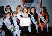 Wybory Miss szkoły *Beauty queen elections<br />Dofinansowano ze środków Ministra Kultury i Dziedzictwa Narodowego, Gminy Sokoły, Starostwa Powiatowego w Białymstoku i Urzędu Marszałkowskiego Województwa Podlaskiego w Białymstoku 2015 r.<br />