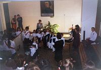 Ślubowanie klas pierwszych *Official ceremony for first-year pupils<br />Dofinansowano ze środków Ministra Kultury i Dziedzictwa Narodowego, Gminy Sokoły, Starostwa Powiatowego w Białymstoku i Urzędu Marszałkowskiego Województwa Podlaskiego w Białymstoku 2015 r.<br />