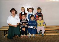 Zerówka *Reception class<br />Dofinansowano ze środków Ministra Kultury i Dziedzictwa Narodowego, Gminy Sokoły, Starostwa Powiatowego w Białymstoku i Urzędu Marszałkowskiego Województwa Podlaskiego w Białymstoku 2015 r.<br />