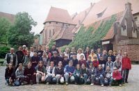 Przemawia wójt gminy Sokoły *Speech by the Head of Sokoły Commune<br />Dofinansowano ze środków Ministra Kultury i Dziedzictwa Narodowego, Gminy Sokoły, Starostwa Powiatowego w Białymstoku i Urzędu Marszałkowskiego Województwa Podlaskiego w Białymstoku 2015 r.<br />