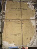  Książka, Piotr Cuny, Nauka hodowania pszczół, 1873, przewiązana sznurkiem leży na parapecie okna.<br />Zrealizowano przy wsparciu finansowym Urzędu Marszałkowskiego Województwa Podlaskiego w Białymstoku oraz Urzędu Miejskiego w Choroszczy 2016 r.<br />