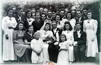 Pamiątka ślubu w Łapach Dębowinie;  *Keepsake of a wedding in Łapy Dębowina **6790<br />