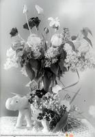 Kwiaty w wazonie;  *Flowers in a vase **6854<br />