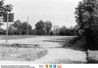 Boisko w parku w Łapach** Sports field in the park in Łapy  -8473<br />Dofinansowano ze środków Ministra Kultury i Dziedzictwa Narodowego, Starostwa Powiatowego w Białymstoku, Urzędu Miejskiego w Łapach, Gminy Sokoły<br />